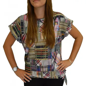 Dámská halenka Halenka Pratto barevná s uzlíkem velikost pratto: 42