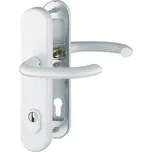 MACO Dveřní kování Marseille s překrytím, klika-klika, 8/92 mm, 66-72 mm, bílá