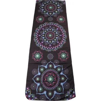 Ručník na jógu Mandala Dark Long