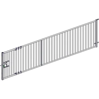 Stájová brána pro ovce/kozy, nastavitelná délka 4-4,3m