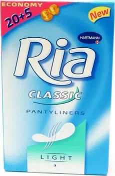 Hygienické vložky Ria Slip Classic Light hygienické slipové vložky 25 ks