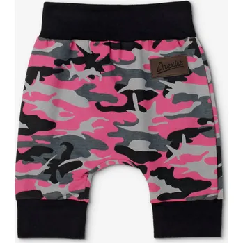 Dívčí kraťasy Drexiss kraťasy baggy ARMY III 62-74