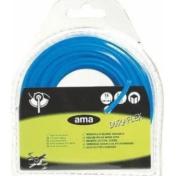 Čtvercová struna DURAFLEX 3,3x9m