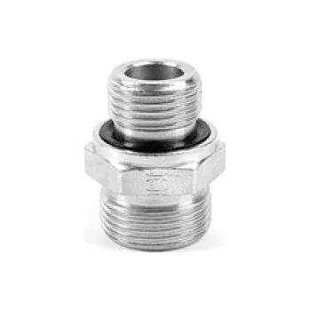 Příslušenství ke kompresoru Parker Přímé hrdlo GE-M-ED s metr. závitem s těsněním ED, ISO9974 - M24x1,5/M18x1,5