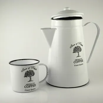 Konvice na čaj konvička smalt dek3857