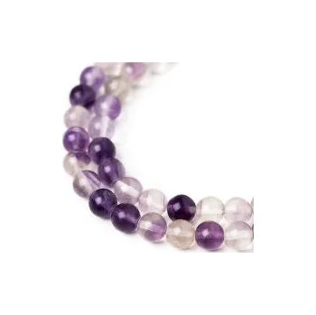 Materiál na výrobu šperku Přírodní fluorit korálek 8 mm