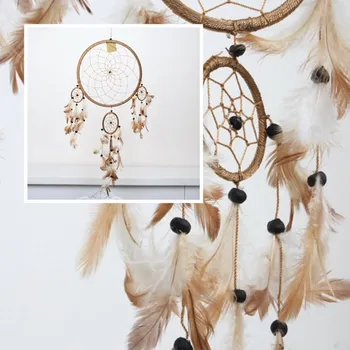 Lapač snů Lapač snů hnědý 27cm