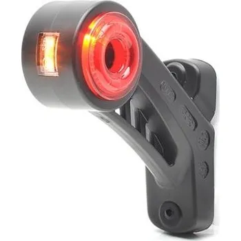 Autodíl Svítilna obrysová LED krátká zkosená levá WAS W77.2SS/LB