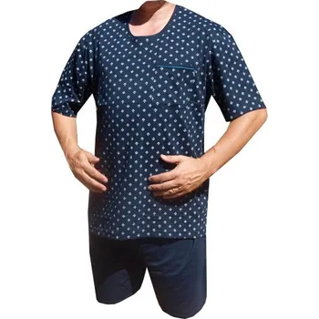 Pánské pyžamo xcena Bavlněné pyžamo s krátkým rukávem Velikost: XL