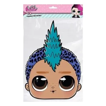 Karnevalová maska Papírová maska - LOL PUNK