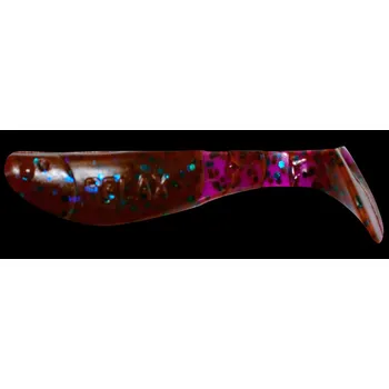 Umělá nástraha Relax Gumová nástraha Kopyto 3 cm 5 ks Transparent Purple Green Glitters