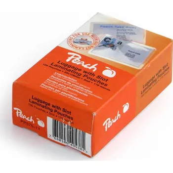 Laminovací folie na zavazadlové kartičky (65x108mm), 175mic, 100ks