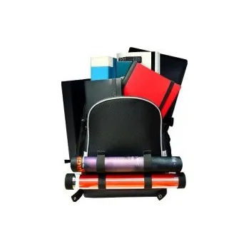 Příslušenství k deskovým hrám UltraPro UP - Citadel Backpack - Black with Silver Trim