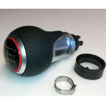 Hlavice řadicí páky Hlavice řadící páky Škoda , VW, Seat, Audi 6 rychl. S-LINE red