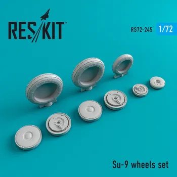 Plastikový model Reskit 1/72 Su-9 wheels (A-MODEL)