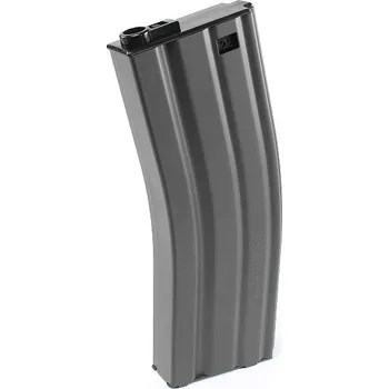 Sportovní střelba G&G Tlačný kovový zásobník stylu M4 na 120 ran - šedý