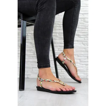 Dámské sandále Desun Květinové sandály GS1028BE Velikost: 38