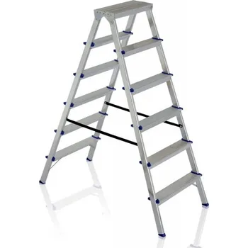 Schůdek Al schůdky dvoustranné, příčky 2x6