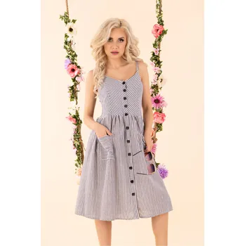 Dámské šaty Dámské šaty model P44170 - Merribel šedá XL