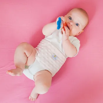 Lék proti nadýmání Opasek proti kolikám Pecorella Baby Nursey - růžový