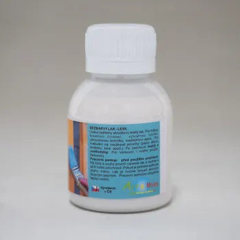 Speciální výtvarná barva ARTEMISS Lak - GOLD Vyberte velikost: 250g