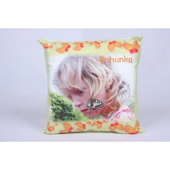 Vlajka Polštářek čtvercový - jednostranný tisk - 40 x 40 cm