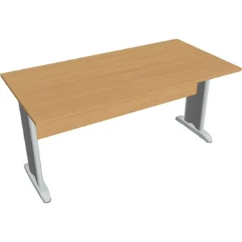 Kancelářský vozík HOBIS kancelářský stůl jednací rovný - CJ 1600, buk + doprava zdarma