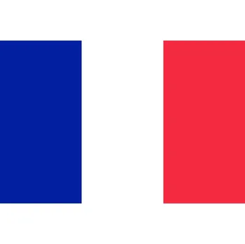 Vlajka Francie vlaječka - 11 x 16 cm - nasunutí, zavěšení