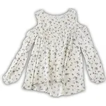 Halenka dívčí s holými rameny, Minoti, ARTISAN 4, béžová - 98/104 | 3/4let