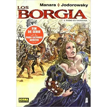 Komiks pro dospělé Borgia 4 - Alejandro Jodorowsky, Milo Manara [ES] (2011, brožovaná)