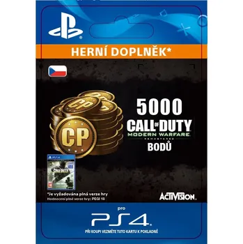Call of Duty: Modern Warfare Remastered PS4 5 000 bodů CZ Hra pro PlayStation 4 Call of Duty: Modern Warfare Remastered PS4 5 000 bodů CZ