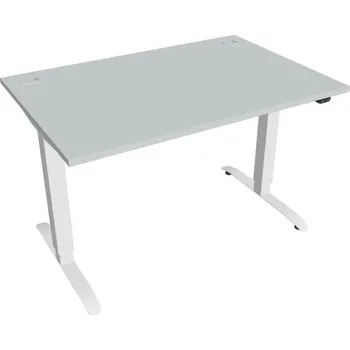 Kancelářský vozík HOBIS výškově stavitelný stůl MOTION MS 2 1200, stand.ovládání, šedá + doprava zdarma