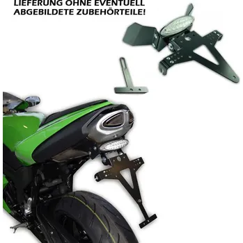 HS MOTO - Německo Kawasaki ZX-6R držák registrační značky