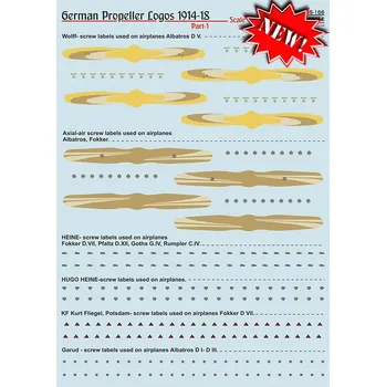 Plastikový model Print Scale 1/48 German Propeller Logos 1914-1918, part 1
