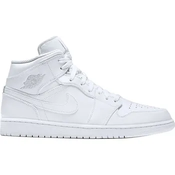 Pánské tenisky NIKE Air Jordan 1 Retro Mid 554724-104 bílé 45,5