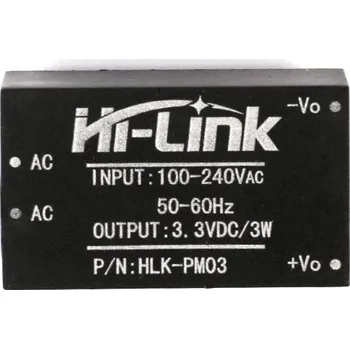 Elektronická stavebnice Hi-link HLK-PM03 AC-DC 230-3,3V 3W