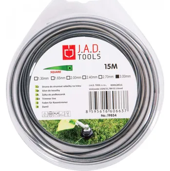 struna dual čtverc.1,6mm-blistr 15m