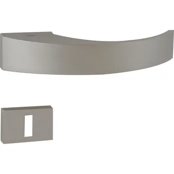 Dveřní kování Obdelníková klika TUPAI kování TI - DEDOS - RT 3094RT zamak Provedení: madlo fix/kl.levá + PZ rozety 52x52mm (otvor pro vložku), Povrch: NP - Nikl perla (142) 8584138271898