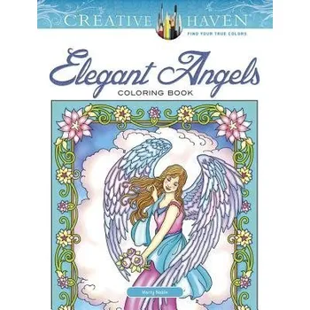 Populárně naučná literatura pro dospělé Creative Haven Angels Coloring Book - Noble, Marty