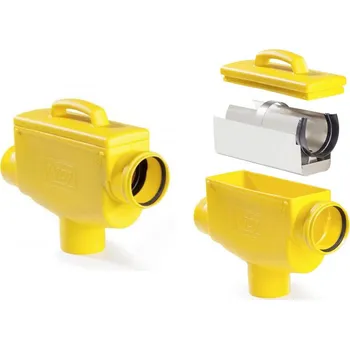 Filtrace vody WISY LineAr 100 K vířivý filtr na dešťovou vodu, plastový plášť