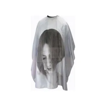 Pláštěnka Kadeřnická pláštěnka střihací TVÁŘ šedá