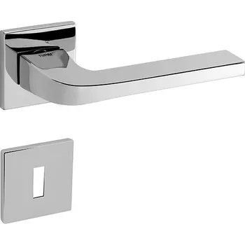 Dveřní kování klika TI - SUPRA - HR 3097 5 S Provedení: kl./kl. + PZ rozety (otvor pro vložku), Povrch: OC -Chrom lesklý (03) 8584138276978