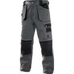 CXS Kalhoty montérkové do pasu zimní, ORION TEODOR, šedo/černé vel. 44-46