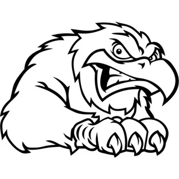 Samolepicí dekorace na vozidlo Samolepka americký orel na auto a motorku, tuning nálepka (5178)