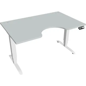 Kancelářský vozík HOBIS ergo elektr.stavitelný stůl 140 cm, paměť. ovlad. - MSE 3M 1400, šedá + doprava zdarma