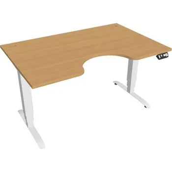 Kancelářský vozík HOBIS ergo elektr.stavitelný stůl 140 cm, paměť. ovlad. - MSE 3M 1400, buk + doprava zdarma