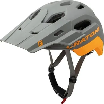 Cratoni přilba C-Maniac 2.0 Trail (grey/orange matt)