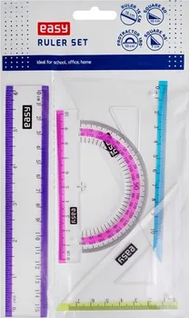 pravítka Easy Souprava pravítek 15 cm 4 ks