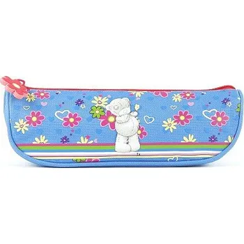 Penál Me to You Me to you, 040419, školní penál, modrá s květinami