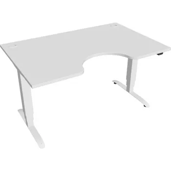 Kancelářský vozík HOBIS ergo elektr.stavitelný stůl 140 cm, stand. ovlad. - MSE 3 1400, bílá + doprava zdarma